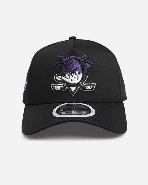 New Era Anaheim Ducks 'Drip 3.0' 9FORTY A-Frame Snapback Black