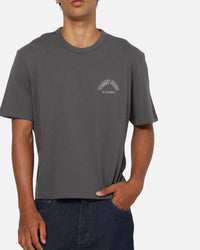 Tommy Jeans Arch Western Backprint T-Shirt Washed Black