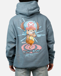 Hypland X One Piece Chopper Splatter Hoodie Blue