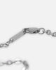 Saint Morta Lapis Octagon Pendant Chain White Gold