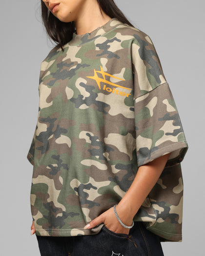 Loiter Ultra Hybrid Premium T-Shirt Camo