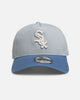 New Era Chicago White Sox 'Faded Washed Grey' 9FORTY A-Frame Snapback Grey/Blue