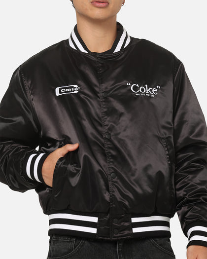 Carre Carré X Coca Cola Batter Up Stadium Jacket Black