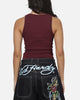 Ed Hardy Women's Signature Rhinestone Tank Plum