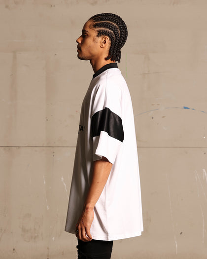 Saint Morta Box Panel T-Shirt White