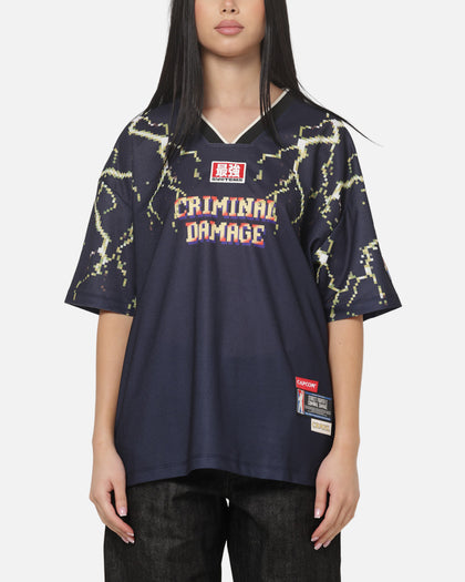 Criminal Damage Insert Coin Sports Jersey Black