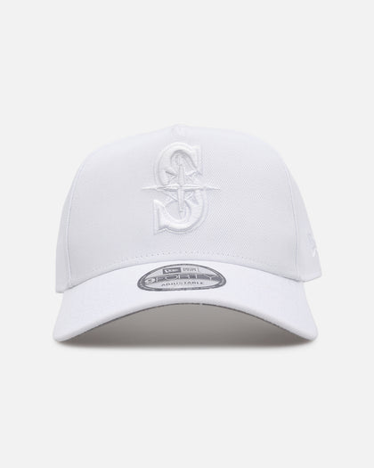 New Era Seattle Mariners 'Easy White' 9FORTY A-Frame Snapback White/White