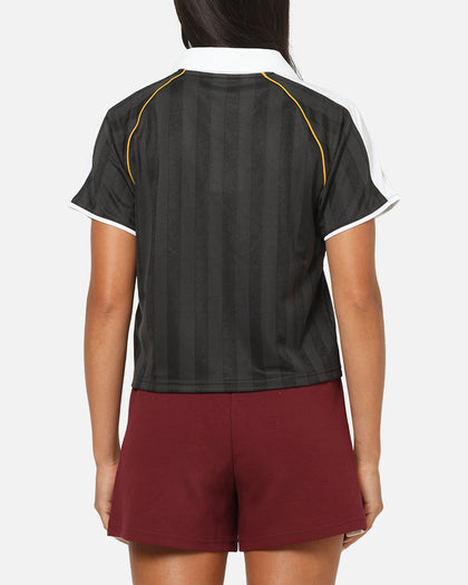 Puma Women's T7 Relaxed Football Jersey T-Shirt Puma Black