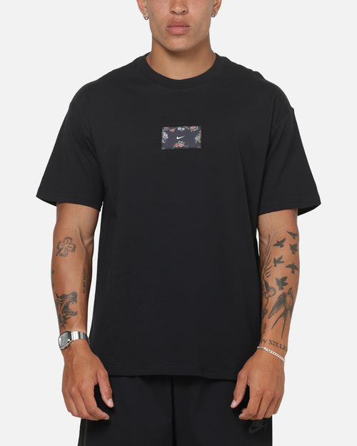Nike Sportswear Floral Patch T-Shirt Black