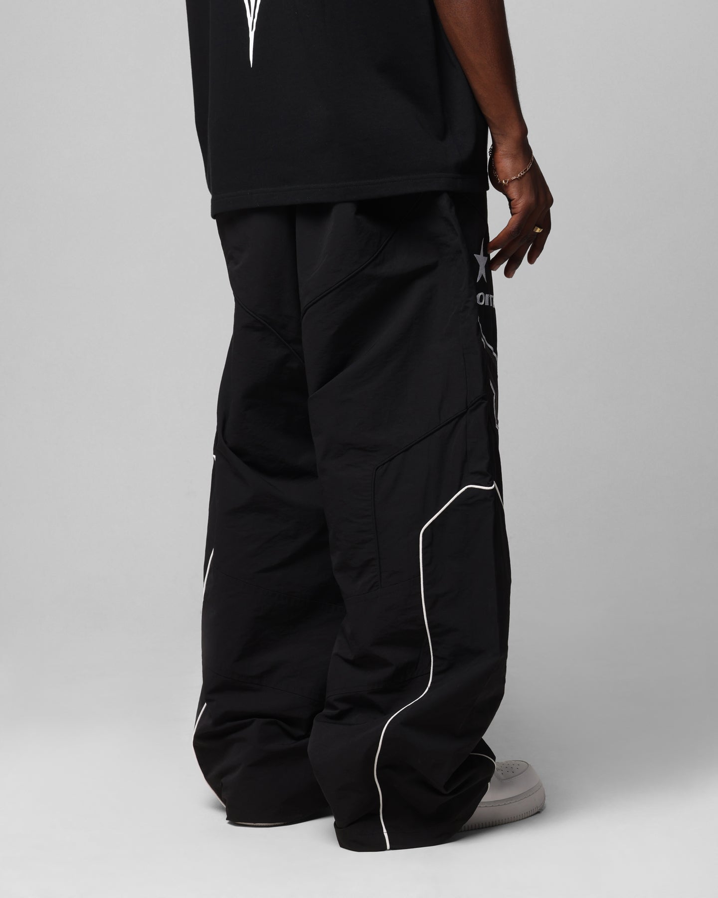 Loiter Motocross Parachute Pants Black | Culture Kings