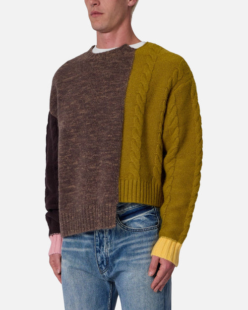 MNML Mix Match Knitted Sweater Multi