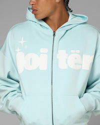 Loiter Cloud 9 Zip Hoodie Light Blue