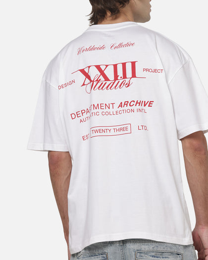 XXIII Utilities T-Shirt White/Red