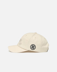 S Double Shawn Script Strapback Unbleached
