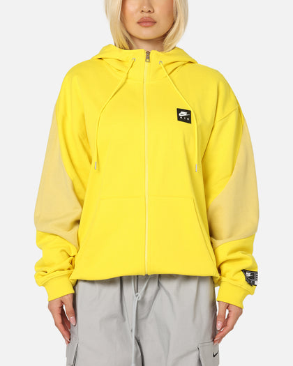 Nike Air Full-Zip Fleece Hoodie Saturn Gold/Black