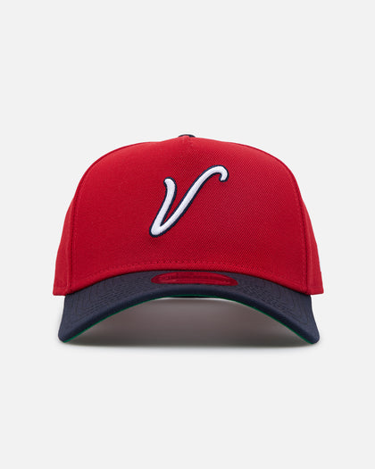New Era Veracruz Aguilas "Liga Mexicana De Beisbol" 9FORTY Snapback Red/Navy