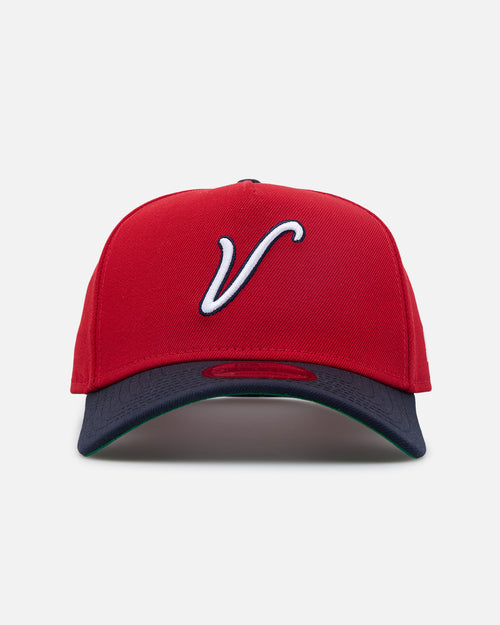 New Era Veracruz Aguilas "Liga Mexicana De Beisbol" 9FORTY Snapback Red/Navy