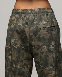 American Thrift Wide Leg Pants Camo