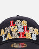 New Era Los Angeles Lakers 'Fabric Shop' 9FORTY A-Frame Snapback Navy