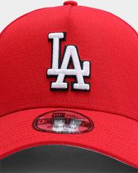 New Era Los Angeles Dodgers 9FORTY A-Frame Snapback Red