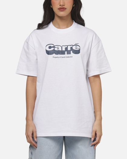 Carre Illusion T-Shirt White