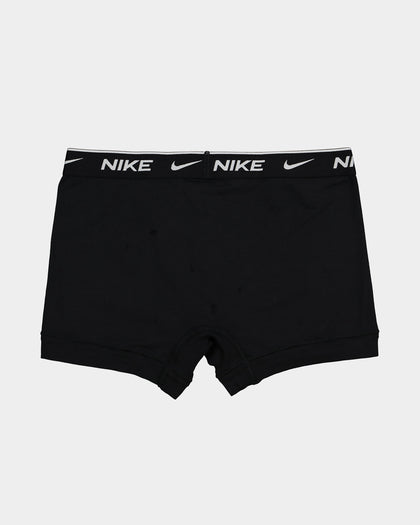 Nike Everyday Stretch Cotton Trunks 3 Pack Black/Black/Black