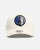 Mitchell & Ness Dallas Mavericks 'Upside Down Logo' Pro Pinch Snapback White