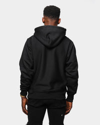 Champion Men's Rev Weave Script Hoodie Black/Gold