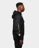 Champion Men's Rev Weave Script Hoodie Black/Gold