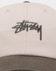 Stussy Stock Low Pro Cap Winter White/Dust