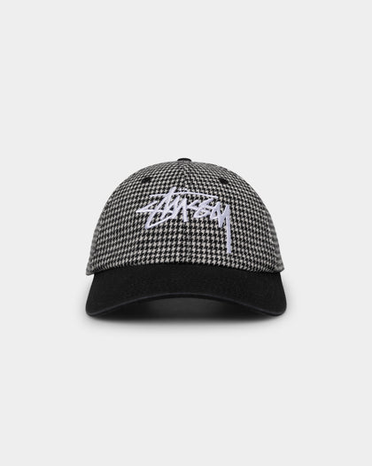 Stussy Houndstooth Low Pro Cap Black