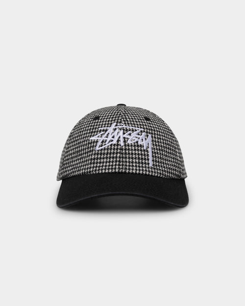 Stussy Houndstooth Low Pro Cap Black