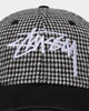 Stussy Houndstooth Low Pro Cap Black