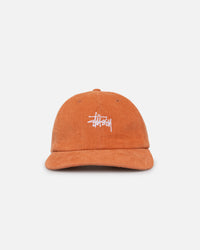 Stussy Graffiti Corduroy Low Pro Cap Terracotta