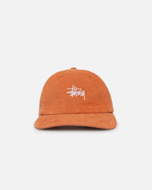 Stussy Graffiti Corduroy Low Pro Cap Terracotta