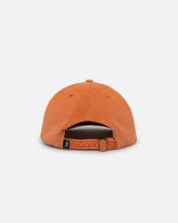 Stussy Graffiti Corduroy Low Pro Cap Terracotta
