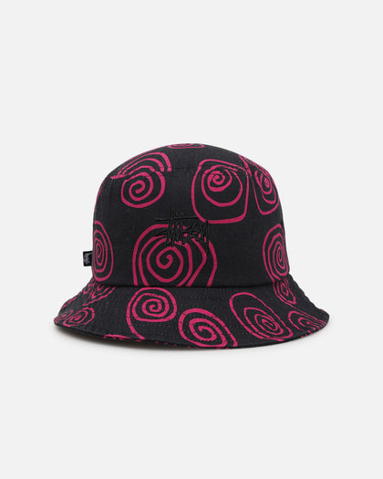 Stussy Hand Drawn S Bucket Hat Black
