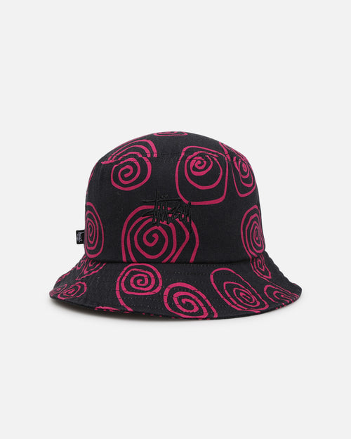 Stussy Hand Drawn S Bucket Hat Black