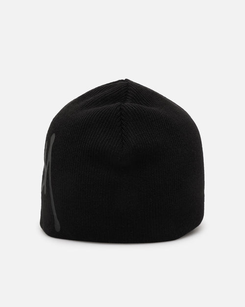 Stüssy Debossed Stock Skull Cap Beanie Black