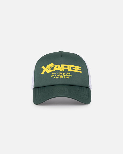 X-Large LA Vipers Trucker Snapback Forest Green