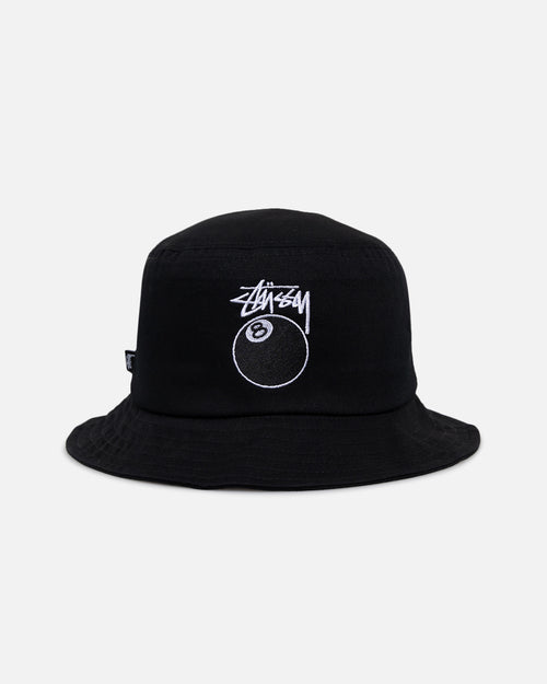 Stussy 8 Ball Bucket Hat Black