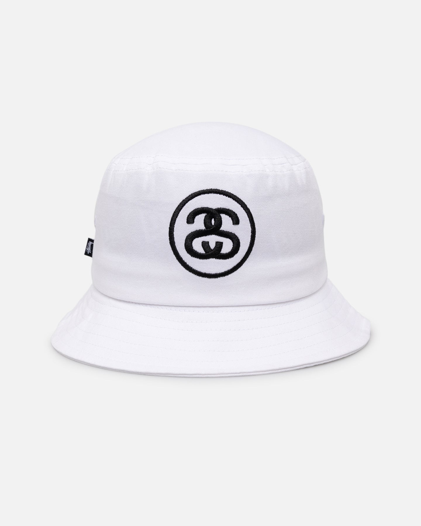 Stussy SS Link Bucket Hat White | Culture Kings