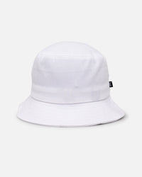 Stussy SS Link Bucket Hat White