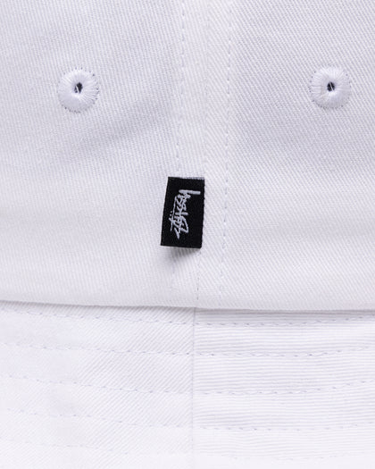 Stussy SS Link Bucket Hat White