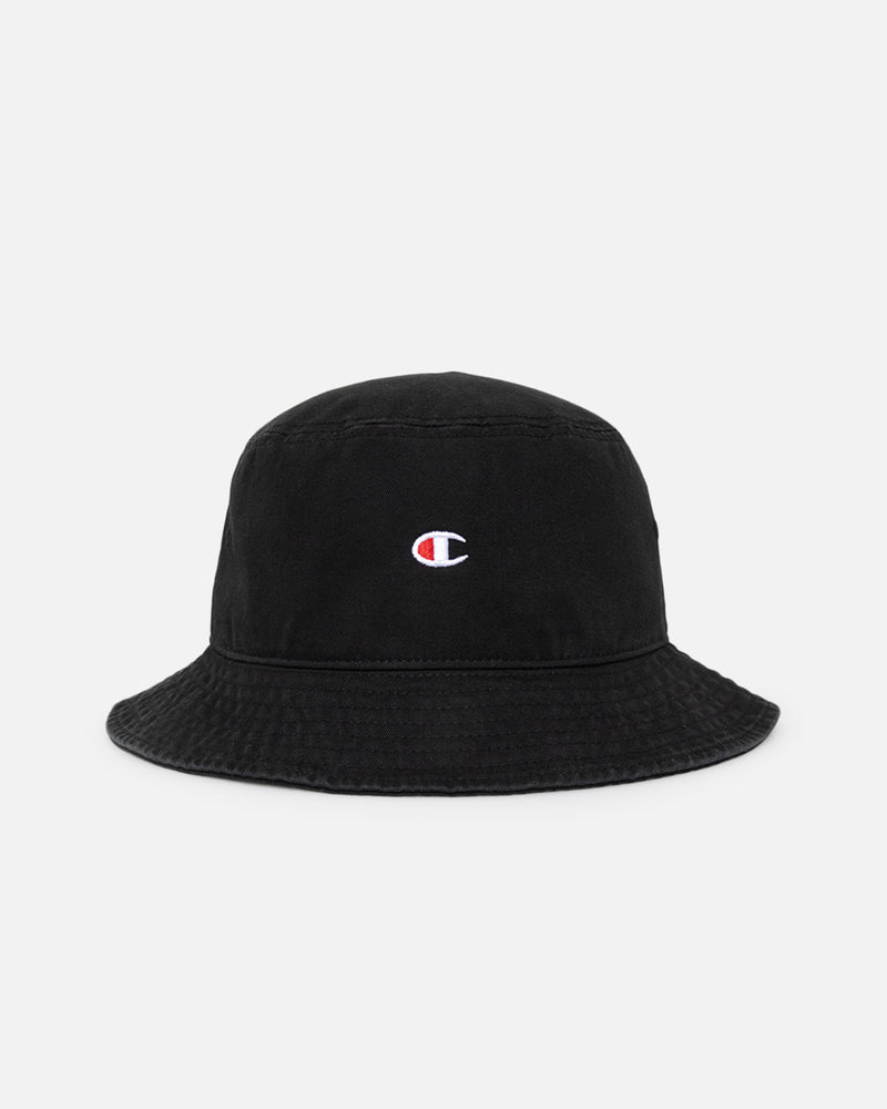 Champion C Logo Bucket Hat Black/White