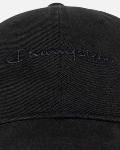 Champion Lifestyle Script Cap Black