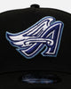 New Era Los Angeles Angels 'Black And Sky Blue' 9FORTY A-Frame Snapback Black/Sky Blue