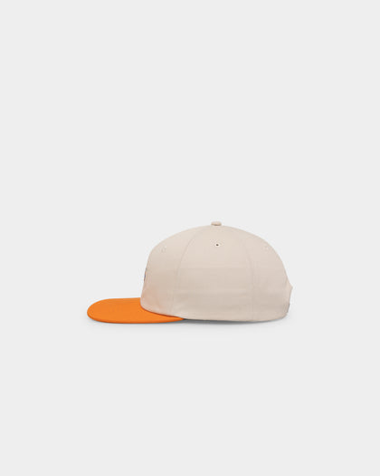 Dickies Classic Label Panelled Snapback Natural/Clay