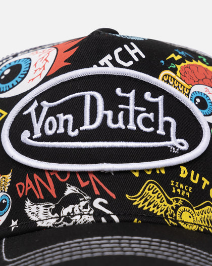 Von Dutch Black Jax Psycho Trucker Black Jax Psych Culture Kings