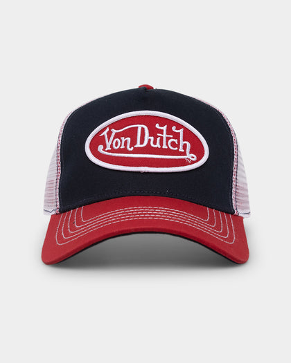 Von Dutch Navy Red Trucker Snapback Navy/Red